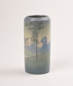 Rookwood Pottery Scenic Vellum Vase
