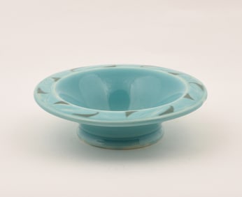 Rookwood Pottery Turquoise Blue Glaze Bowl