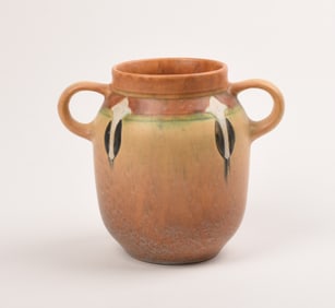 Roseville Pottery Tan Montacello Vase