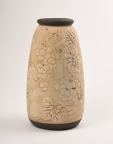 Weller Pottery Burntwood Vase