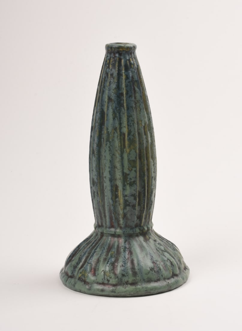 Weller Pottery Frosted Mat Vase (1 of 3)