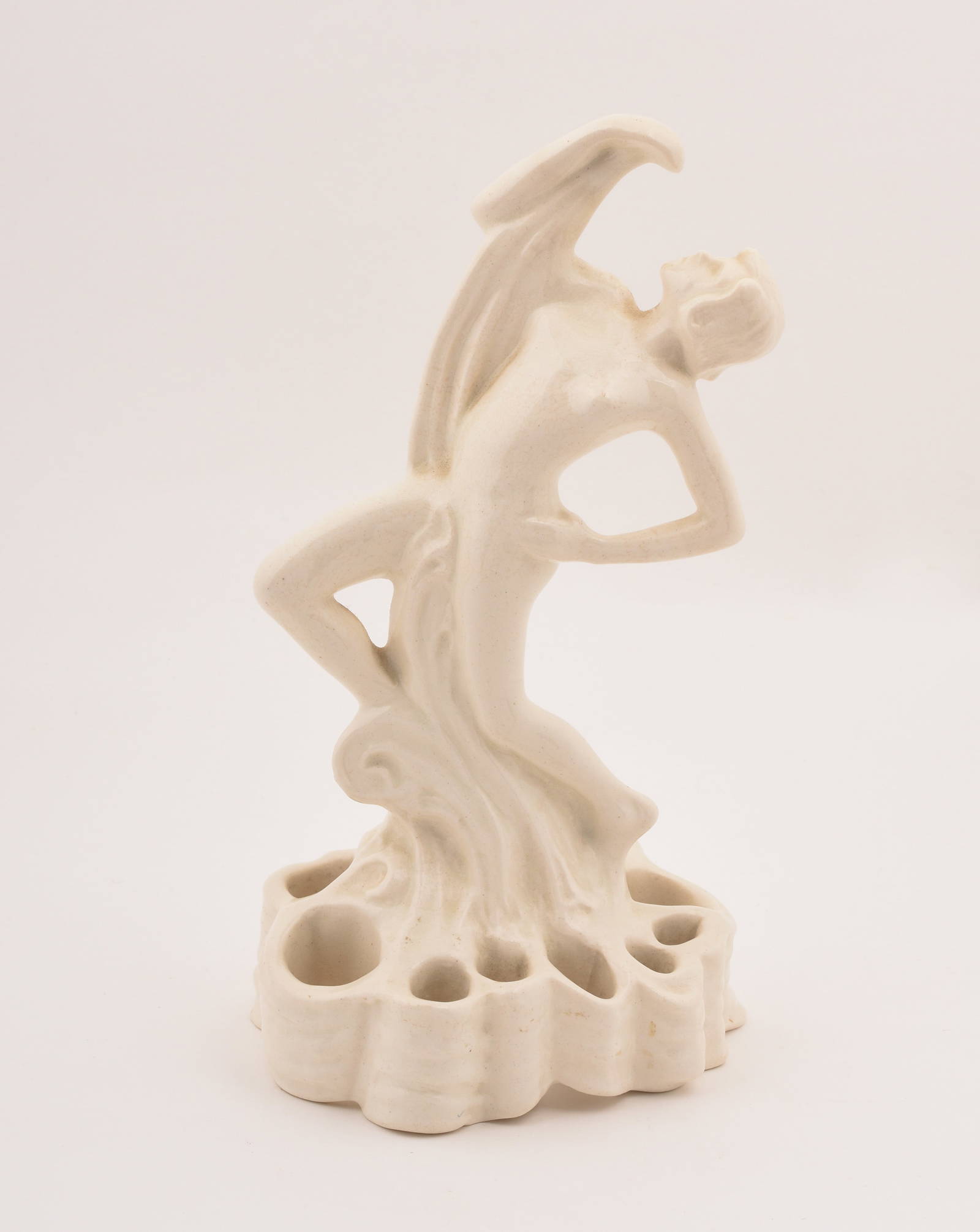 Cowan Figural Flower Frog #680 Auction