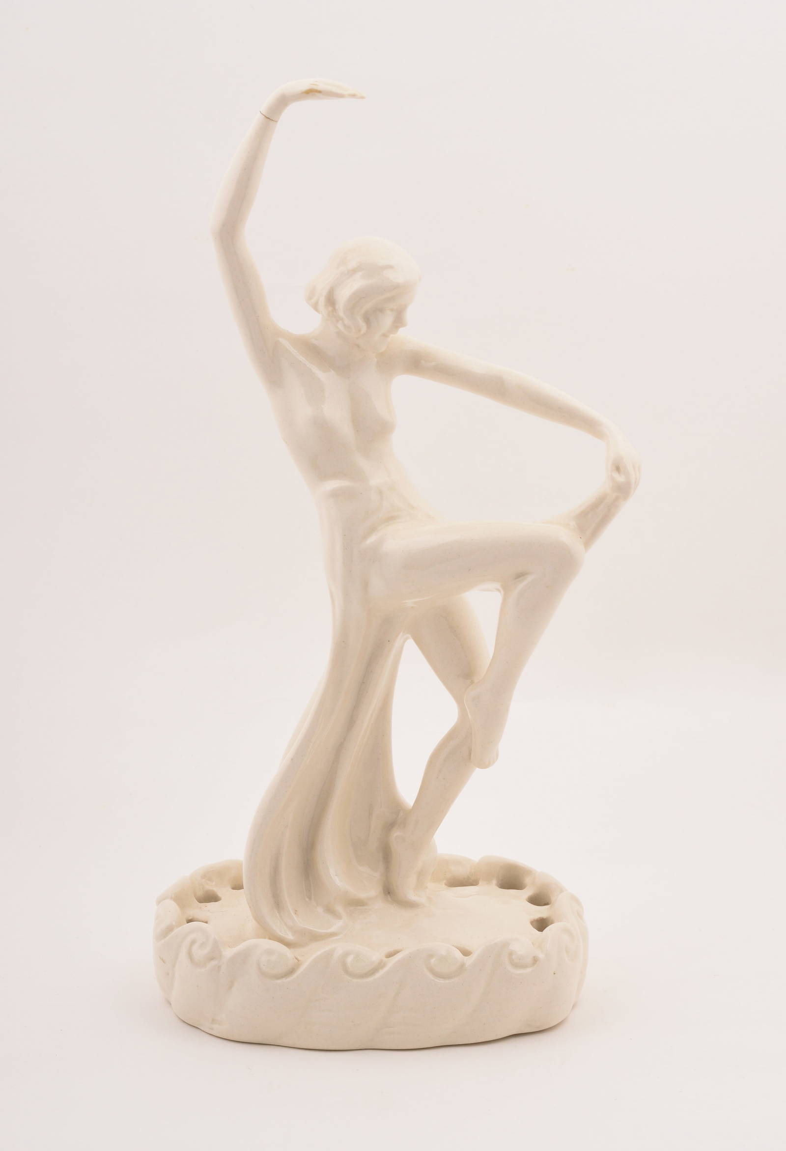 Cowan Figural Flower Frog #687 Auction