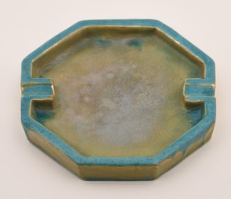 Pewabic Pottery Octagonal Ashtray