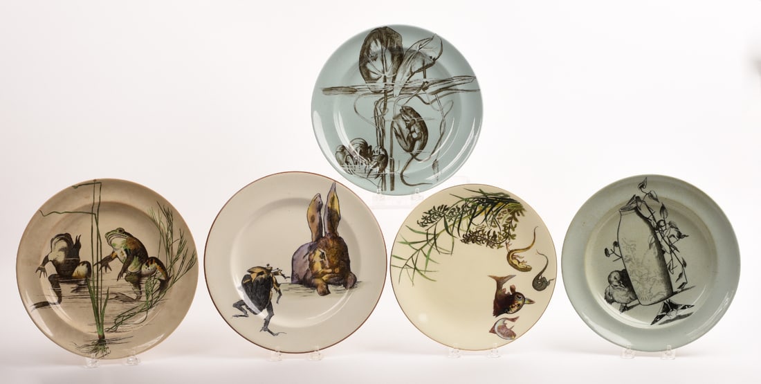 Three Minton Dinner Plates (1 of 5)
