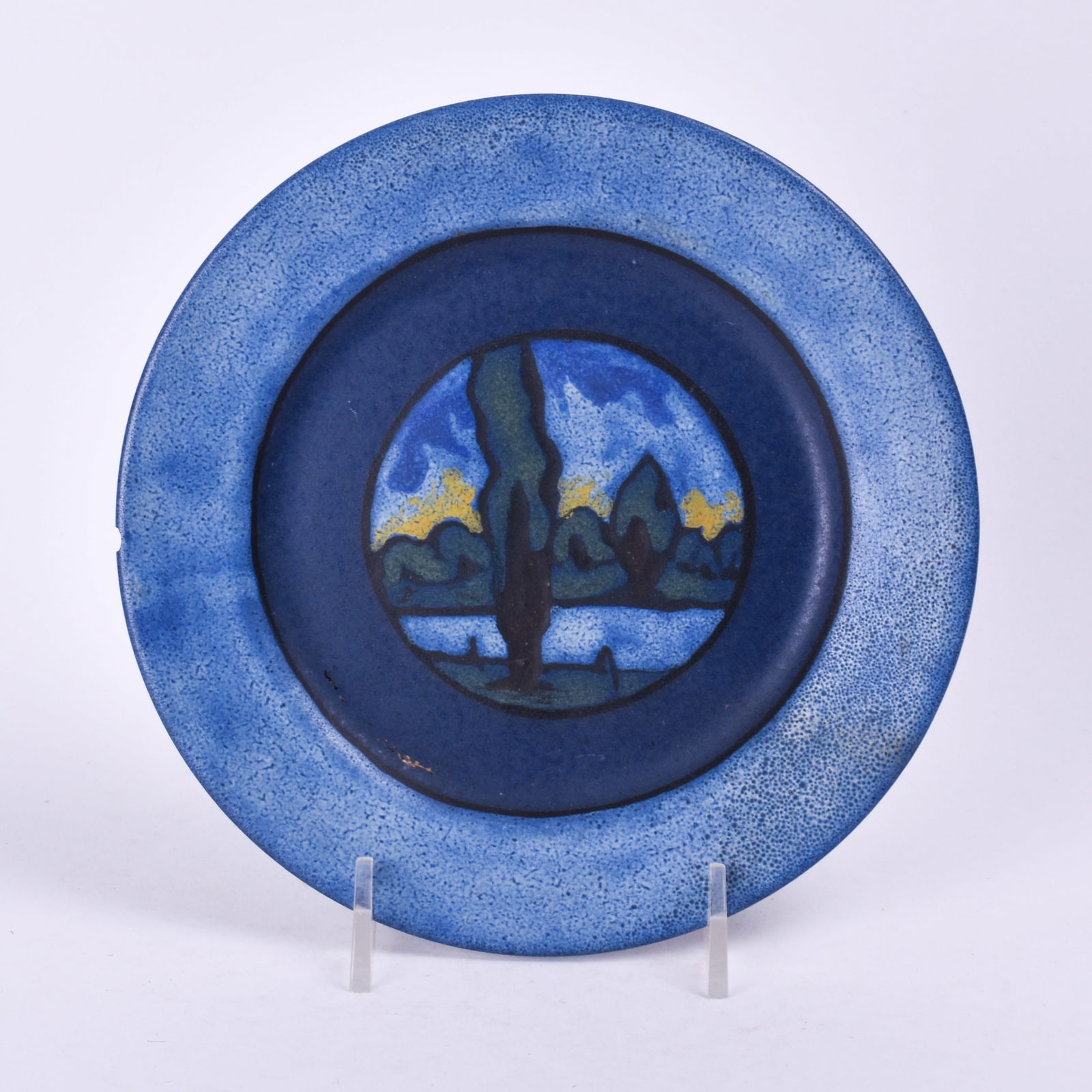 Saturday Evening Girls (Paul Revere Pottery) Plate (1 of 2)
