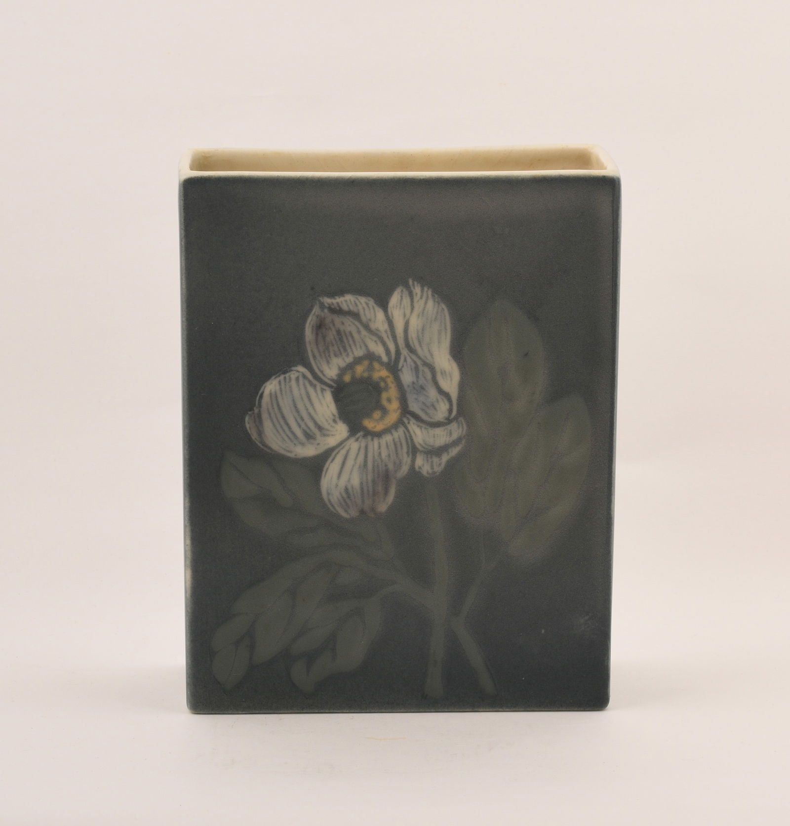 Rookwood Pottery Jewel Porcelain Rectangular Vase (1 of 8)