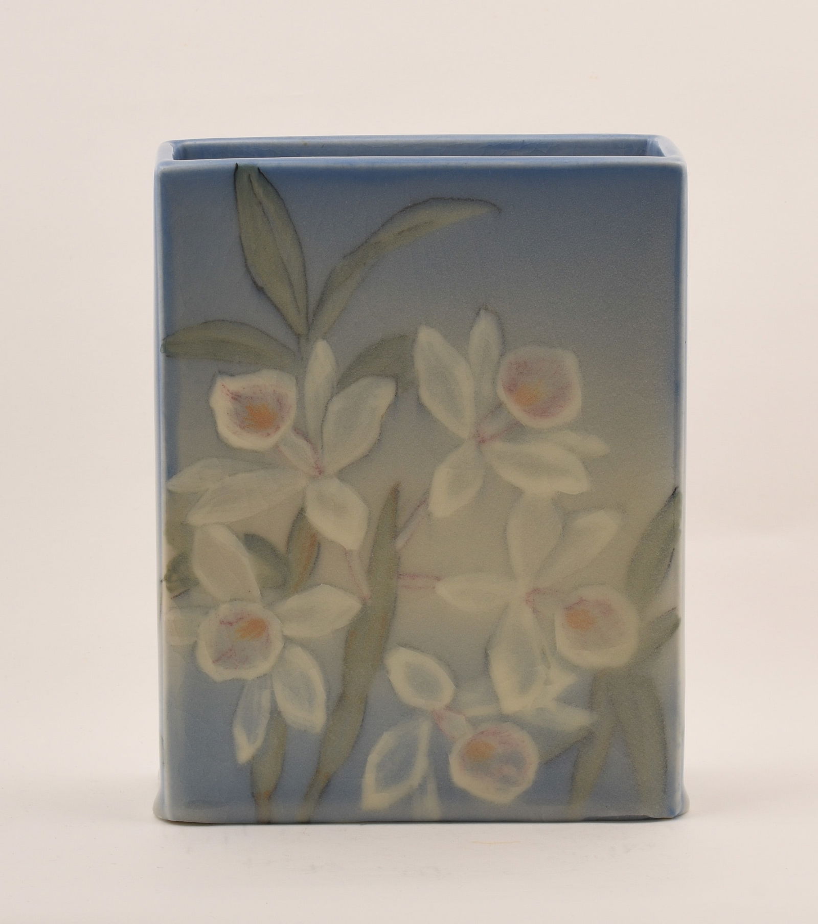 Rookwood Pottery Jewel Porcelain Rectangular Vase (1 of 6)