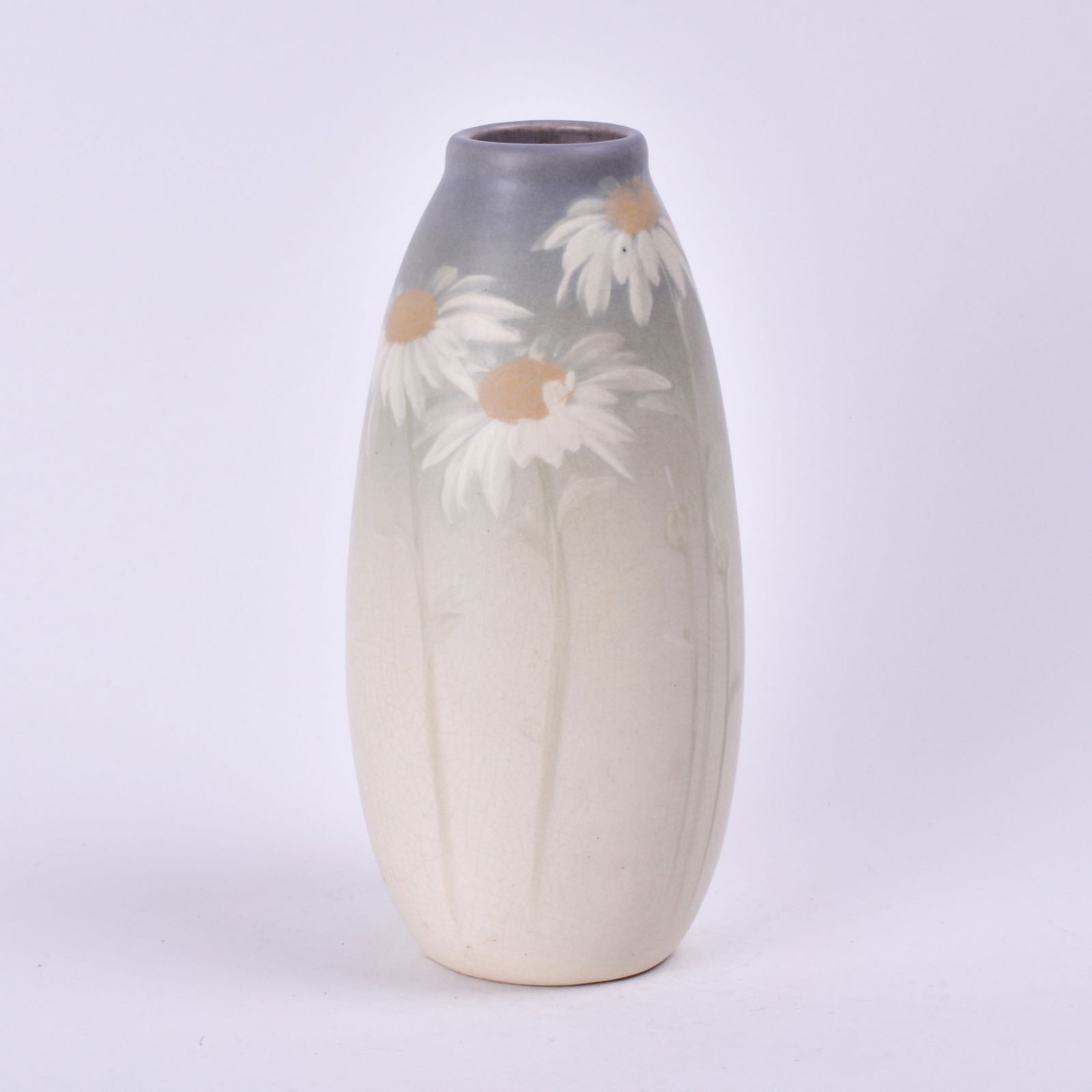 Weller Pottery Hudson Light Floral Vase (1 of 6)