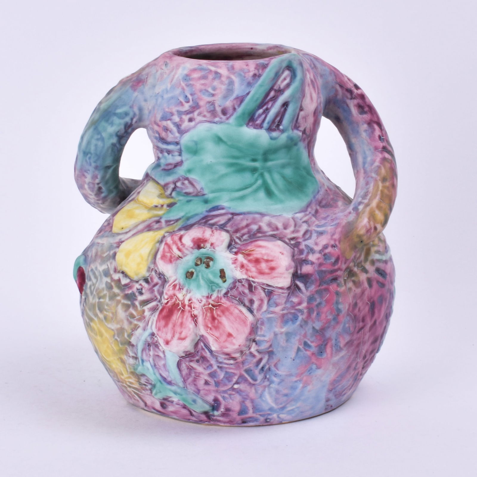 Weller Pottery Silvertone Vase (1 of 4)