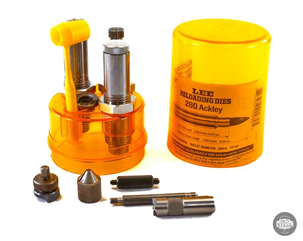 Lee Precision 280 Ackley Reloading Die Set (1 of 1)