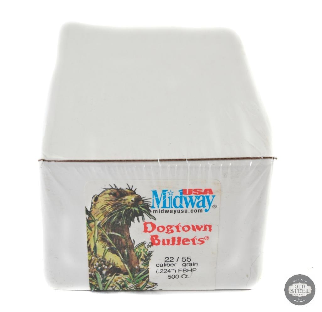 500 Dogtown Bullets 22 Caliber 55gr FBHP (1 of 1)