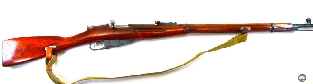 Tula Arsenal Mosin Nagant M91/30 Rifle - 7.62x54R: This lot contains a Mosin-Nagant from the Tula Arsenal chambered in 7.62x54R. Hex Receiver, sling attached. Partial matching aside from butt plate, receiver and bolt. Rifling is strong and bore is goo