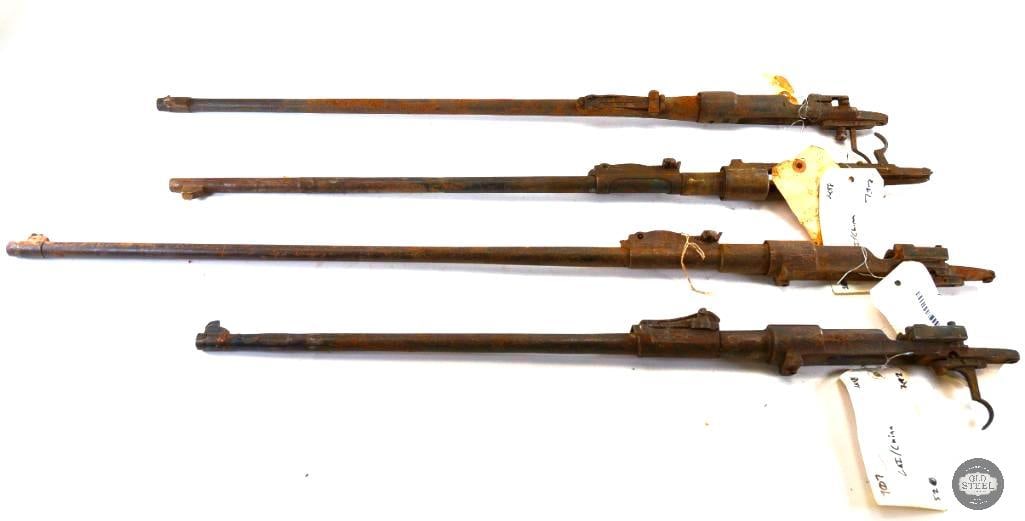 4 Sets of Mauser Barreled Actions (1 of 1)