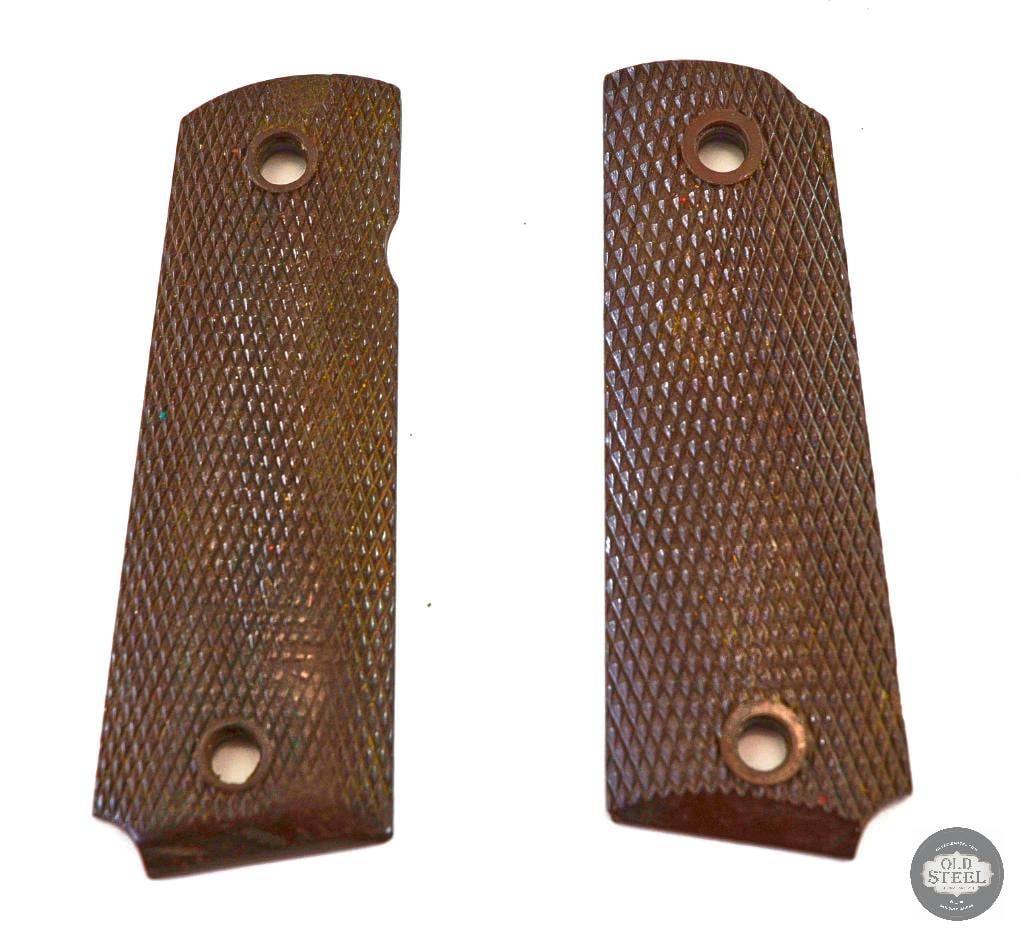 WWII US Colt 1911 Armorers Replacement Grips (1 of 1)