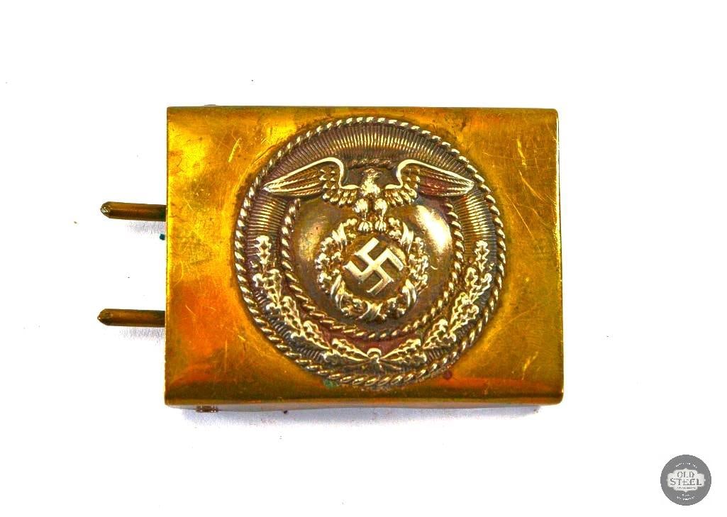 Early German SA SturmAbteilung Belt Buckle: This lot contains an Early model German SA belt buckle. Excellent condition. THIS ITEM IS AS PICTURED WITH NO FURTHER ATTACHMENTS. ALL SALES ARE