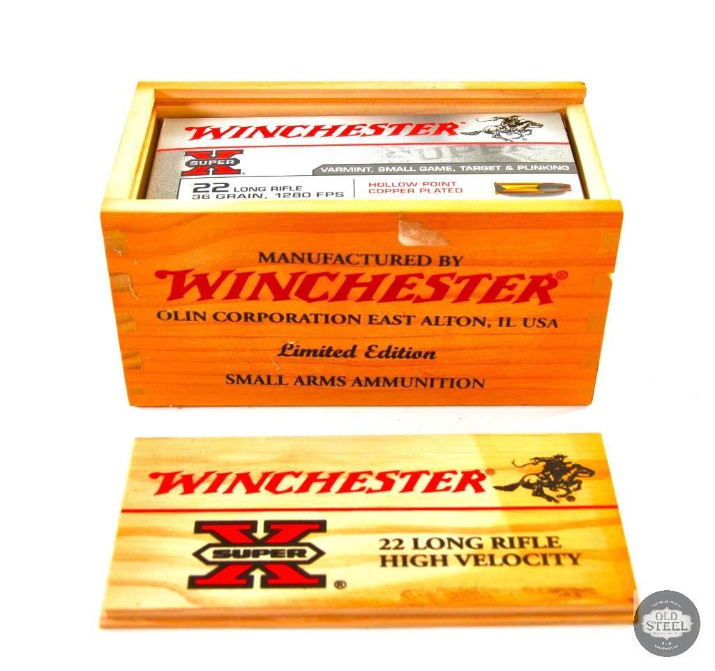 500 Rounds Winchester Superx .22lr 36gr Hp Copper Plated Ammunition
