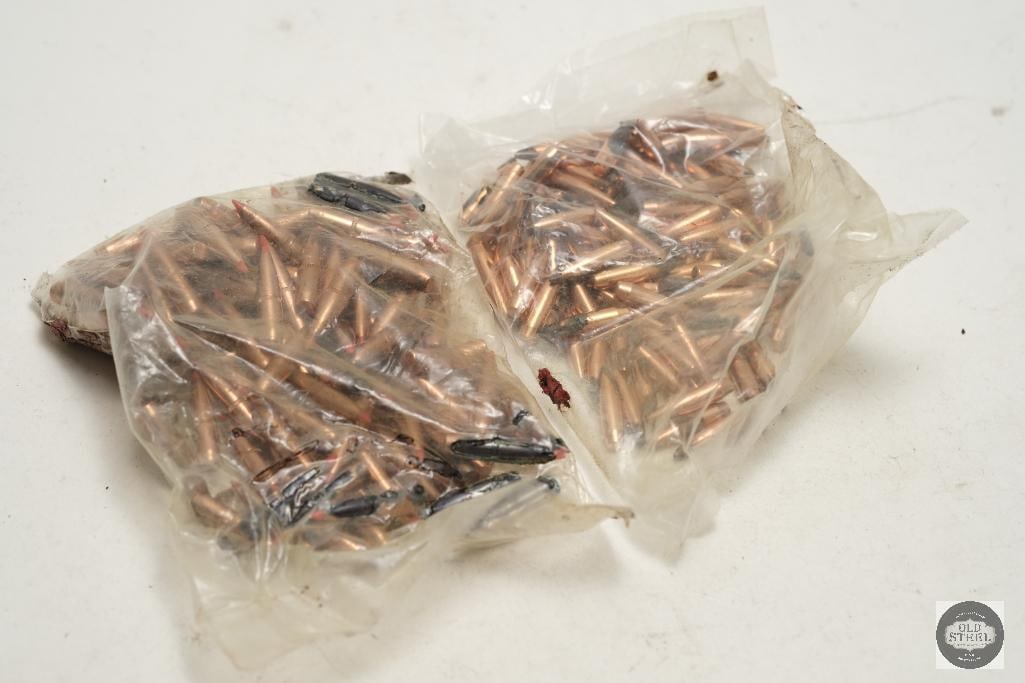 100 Hornady 6.5mm 123gr SST Bullets - 100 Hornady .22 Cal 75gr HPBT Bullets (1 of 1)