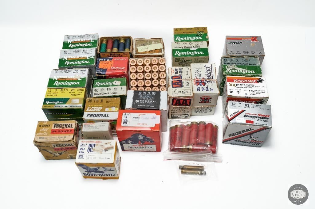 Bulk Lot of 12GA and 20GA Shotshells (1 of 1)