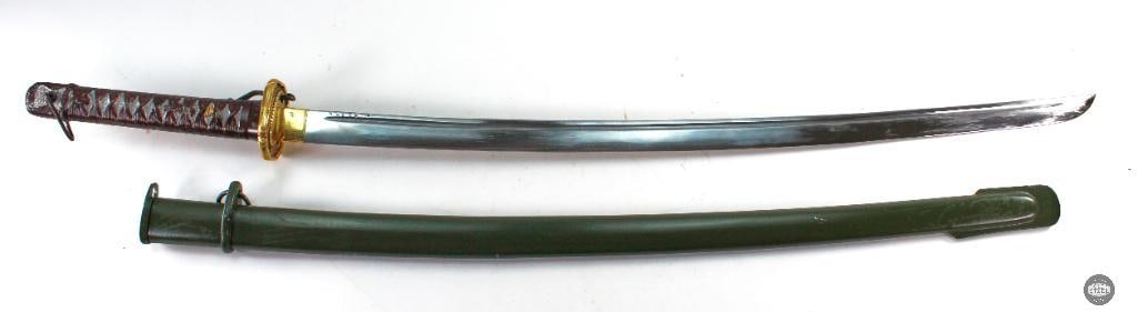 WWII Japanese Type 95 Shin-Gunto NCO Sword (1 of 4)