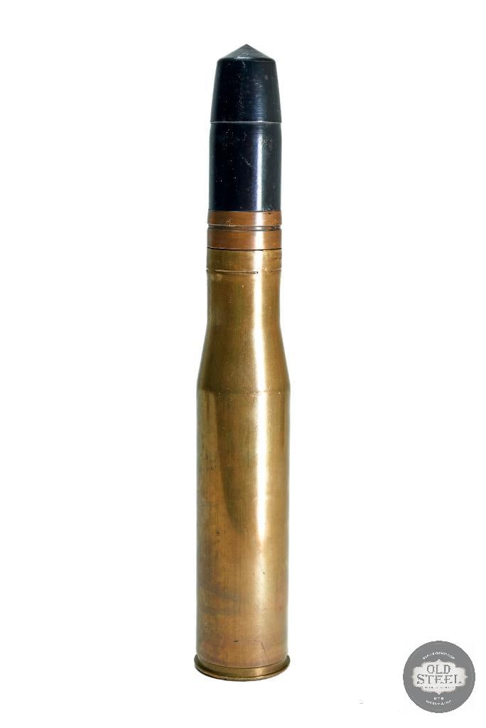 WWII Deactivated US 37mm M17 Shell - 1943 (1 of 3)