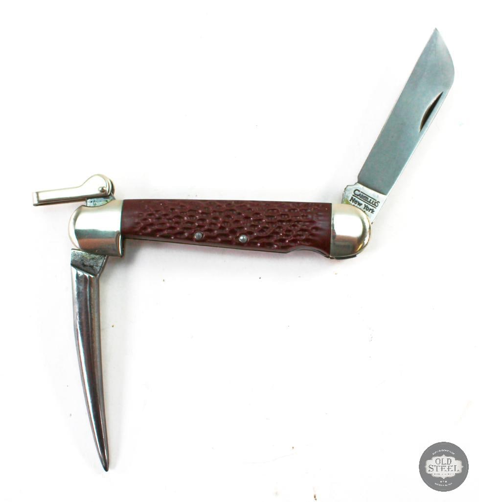 US Camillus Sailors Marlin Spike Folding Knife (1 of 3)