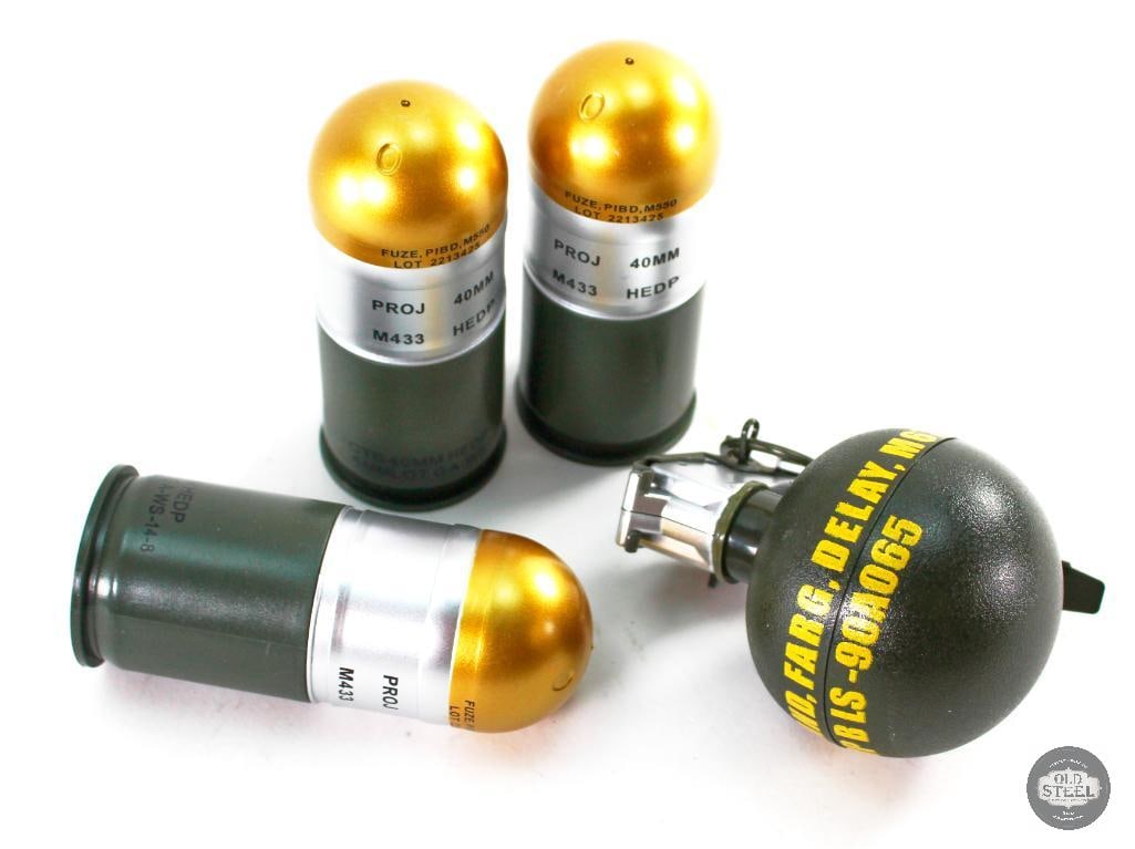 Prop Grenades - M67 Frag - M433 HEDP 40MM (1 of 1)