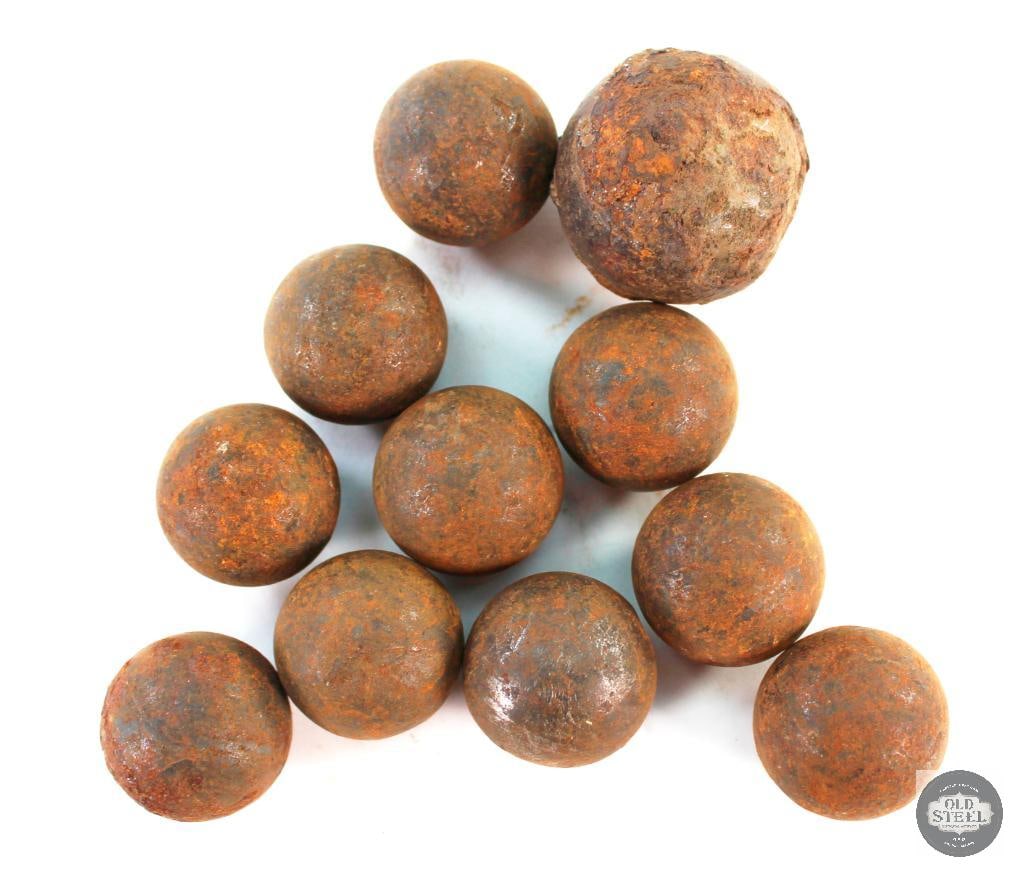 US Civil War Cannon Grape Shot -11pcs (1 of 1)