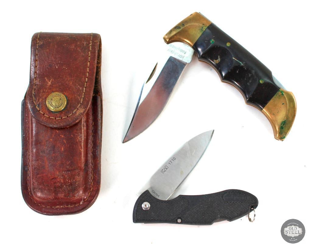 VIntage Kershaw Folding Field III Knife and Small Folding Kershaw Knife (1 of 5)