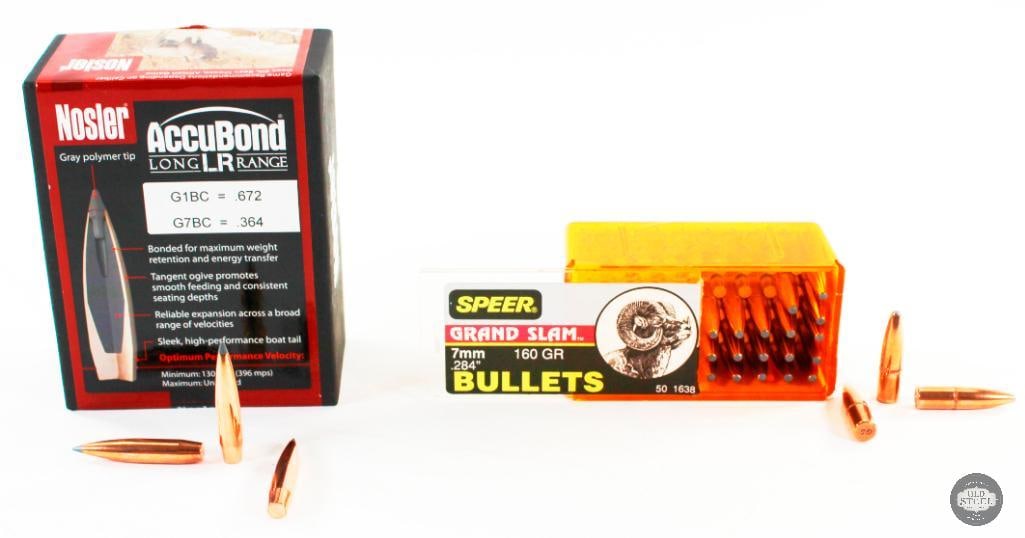 7mm Bullets from Nosler and Speer - 56 Projectiles Total (1 of 1)
