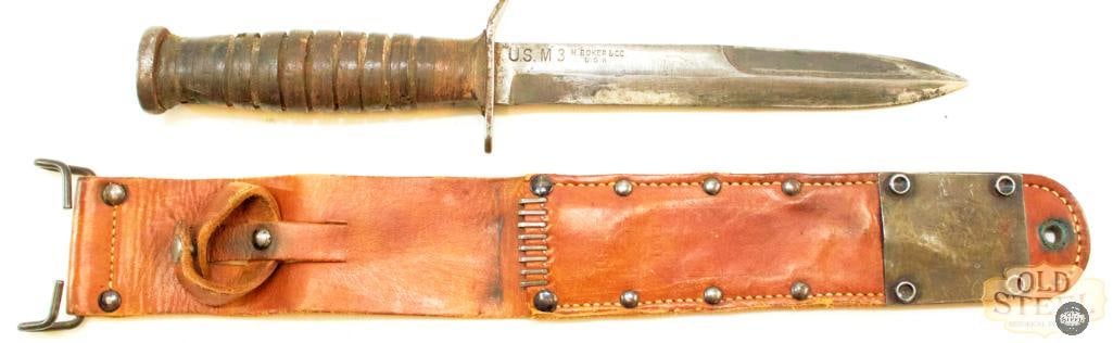 US M3 Fighting Knife from H. Boker & Co. - M6 Leather Sheath (1 of 14)