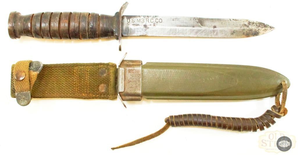 US M3 Fighting Knife from Robeson Cutlery Co. - M8 Sheath (1 of 14)