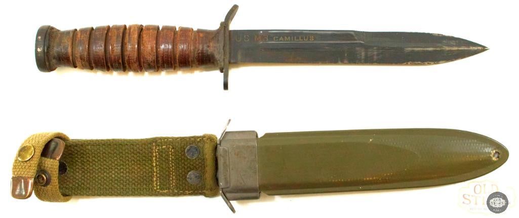 US Camillus M3 Fighting Knife - M8 Sheath (1 of 14)
