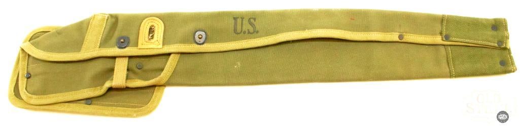 WWII Unissued Experimental Short Hip Holster for M1 Carbine - Protection Products Co. 1943 (1 of 3)