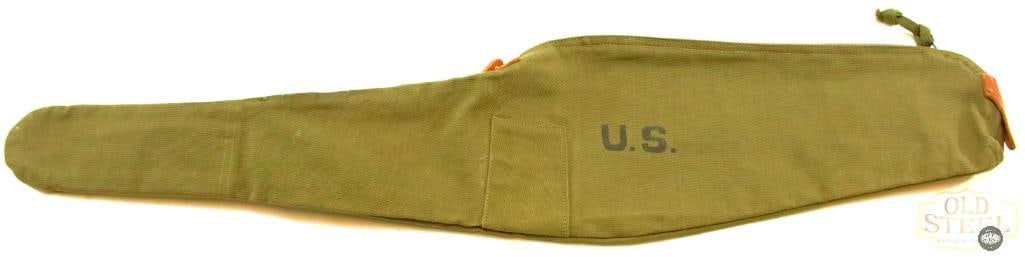 Post WWII US M1 Carbine Rifle Case - M.-D. MFG CO - 1945: Here we have a US post WWII M1 Carbine canvas rifle case. Inside is marked M.-D. MFG CO 1945. Excellent condition! THIS ITEM IS AS PICTURED WITH NO FU