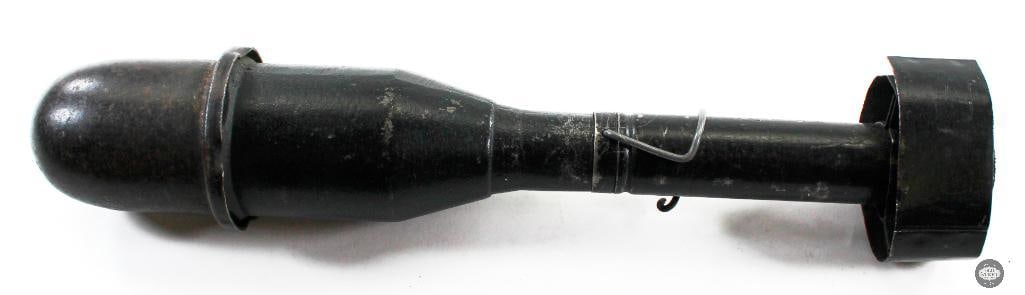 Type M11A4 Practice Rifle Grenade: This lot has a Type M11A4 training rifle grenade. THIS ITEM IS AS PICTURED WITH NO FURTHER ATTACHMENTS. ALL SALES ARE FINAL. PLEASE REFER TO THE