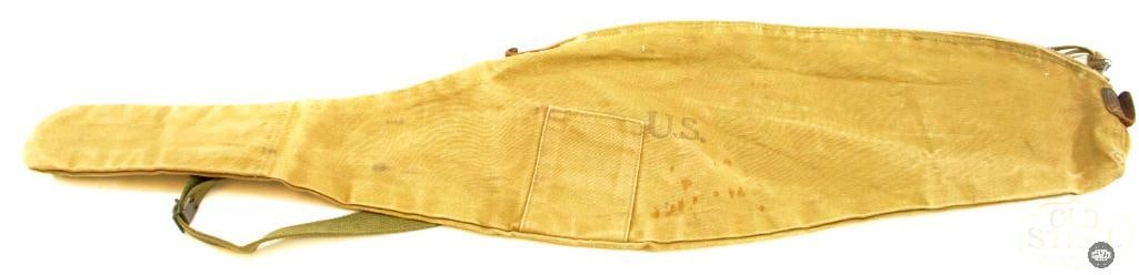 M1 Carbine Rifle Case - Shane Mfg Co 1944: Up for auction is a canvas rifle bag for the M1 Carbine. The bag is marked SHANE MFG CO 1944. THIS ITEM IS AS PICTURED WITH NO FURTHER ATTACHMENTS. AL
