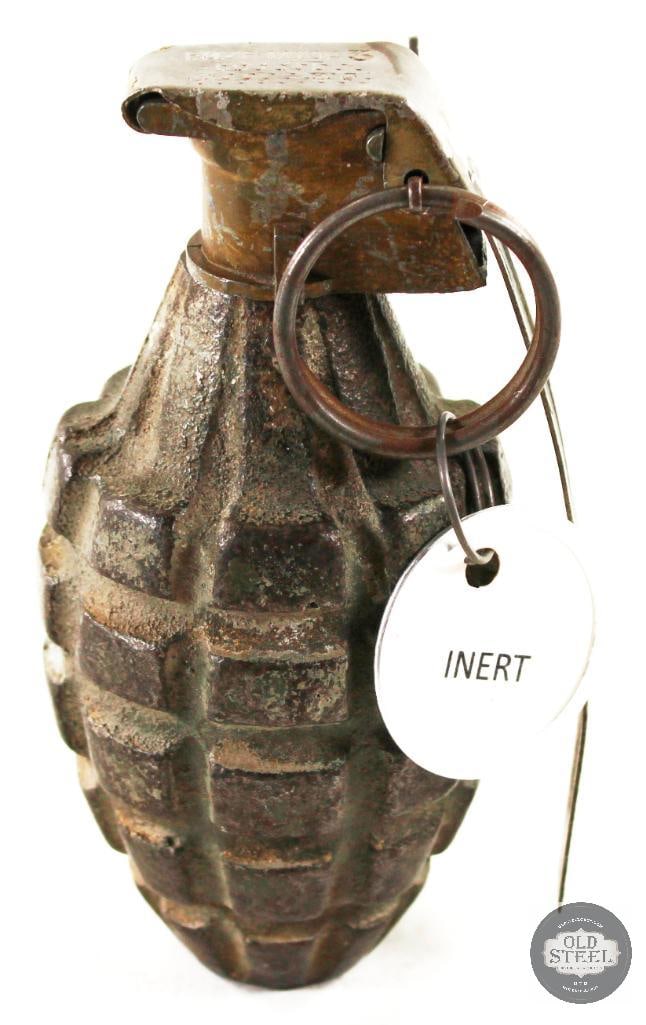 WWII US Inert Mk. II Frag Grenade (1 of 4)