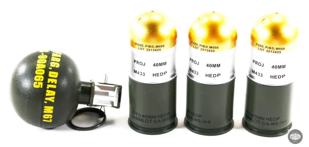 M67 and Three M433 Dummy Grenades (1 of 1)