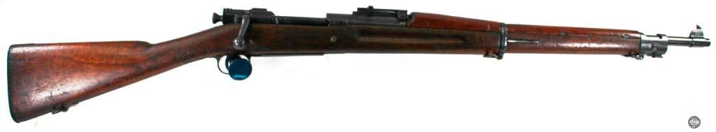 Springfield 1903 Mark I Rifle - 30-06 Springfield - Mfg 1919 - Pederson Device Cut - C&R FFL: Offered is a Springfield M1903-Mk I rifle in .30-06 SPRG. The receiver is cut for the Pederson Device. The bore has light frosting in the grooves and good rifling. The finish of the metal is grea