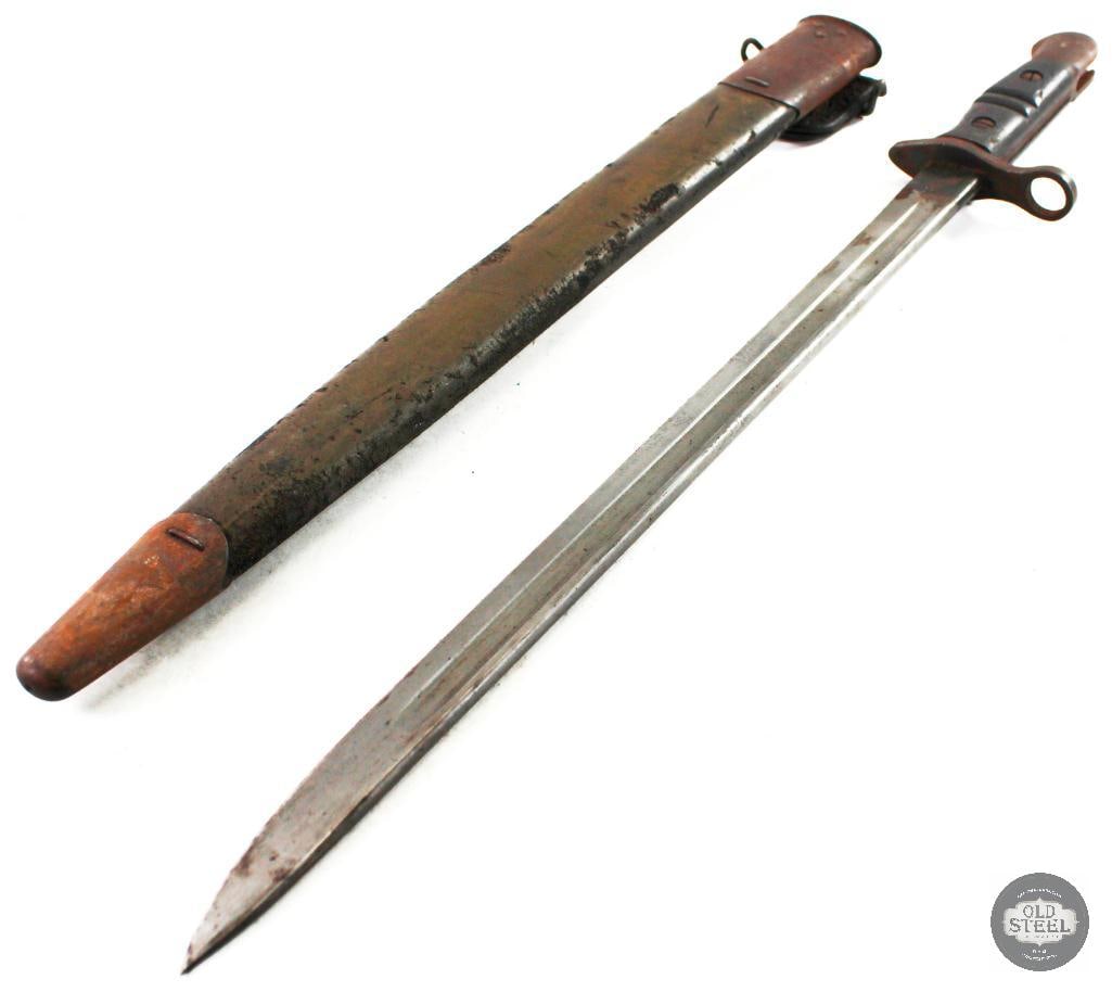WWI US Remington Pattern 1913/M1917 Bayonet and Scabbard (1 of 6)