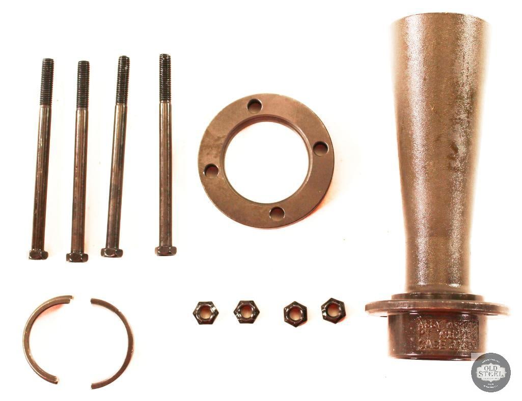 M2HB Flash Hider Assembly: For this lot we have a flash hider assembly for the M2 .50 Cal machine gun. THIS ITEM IS AS PICTURED WITH NO FURTHER ATTACHMENTS. ALL SALES ARE FINAL.