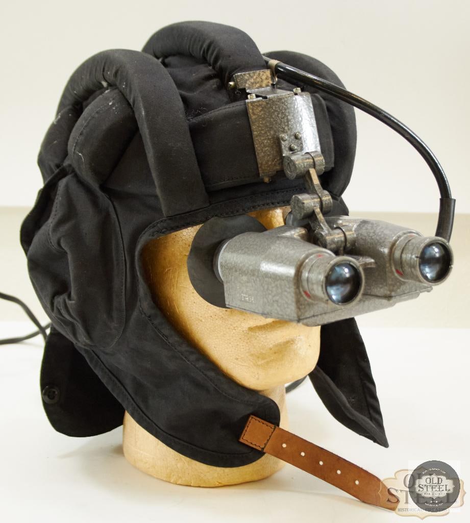 Polish PNW-57 Tank Helmet Night Vision Goggles and Case (1 of 9)