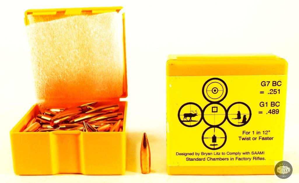 2x Boxes of Berger Classic Hunter .30cal Bullets - 168gr - 200 Projectiles (1 of 1)