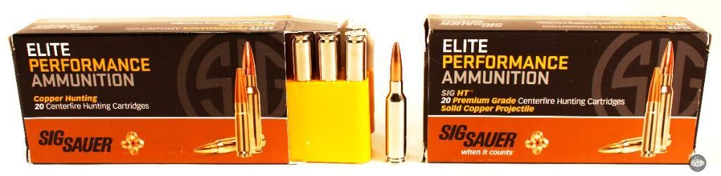 2x Boxes Sig Sauer Elite Performance 6.5 Creedmoor Ammo - 120gr - 40 Rounds (1 of 1)