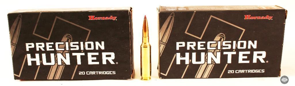 2x Boxes of Hornady Precision Hunter 6.5 Creedmoor Ammo - 143gr - 40 Rounds (1 of 1)