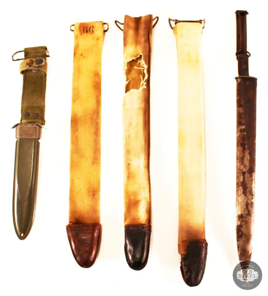 Assorted US Scabbards - WWI, M8 (1 of 2)