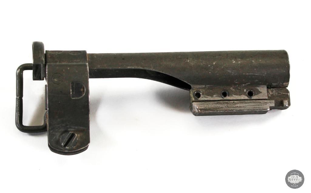 Barrel Band Type III for M1 Carbine: Type III barrel band with bayonet lug for the M1 Carbine. Circle A on right side. THIS ITEM IS AS PICTURED WITH NO FURTHER ATTACHMENTS. ALL SALES ARE