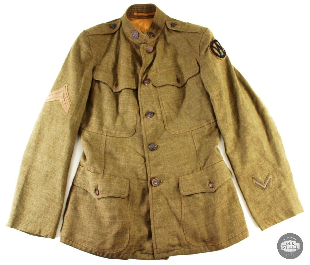 US Army Pattern 1917 Wool Coat (1 of 2)