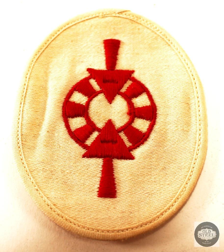 Kriegsmarine Gunner NCO Career Badge - White Summer Uniform Ver. (1 of 2)